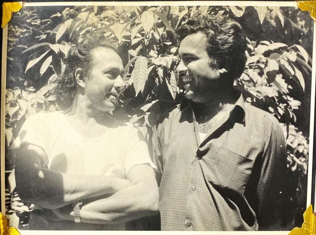 Arun sarnaik with friend 