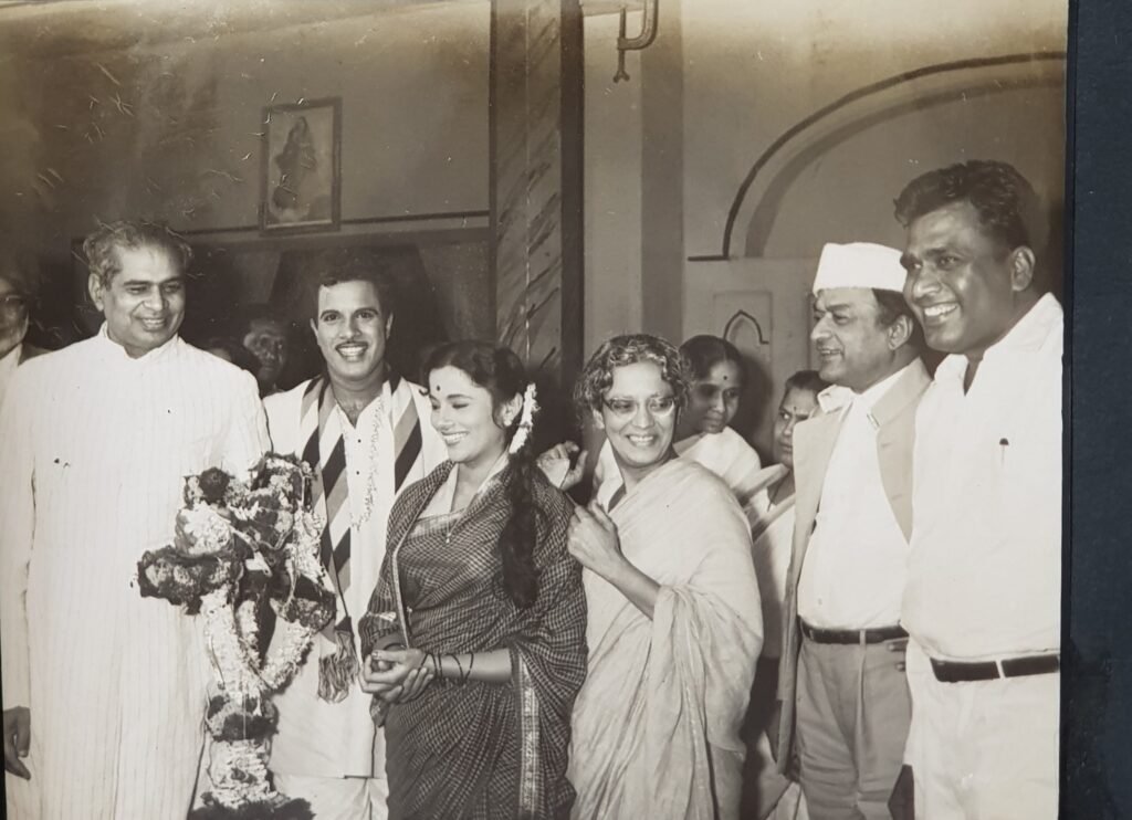 Arun Sarnaik with friends